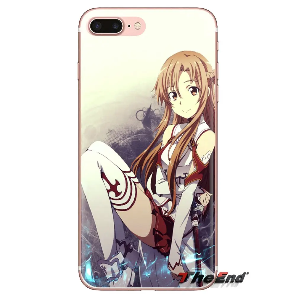 Transparent Soft Case Covers SWORD ART ONLINE ASUNA For Oneplus 3T 5T 6T Nokia 2 3 5 6 8 9 230 3310 2.1 3.1 5.1 7 Plus 2017 2018 |