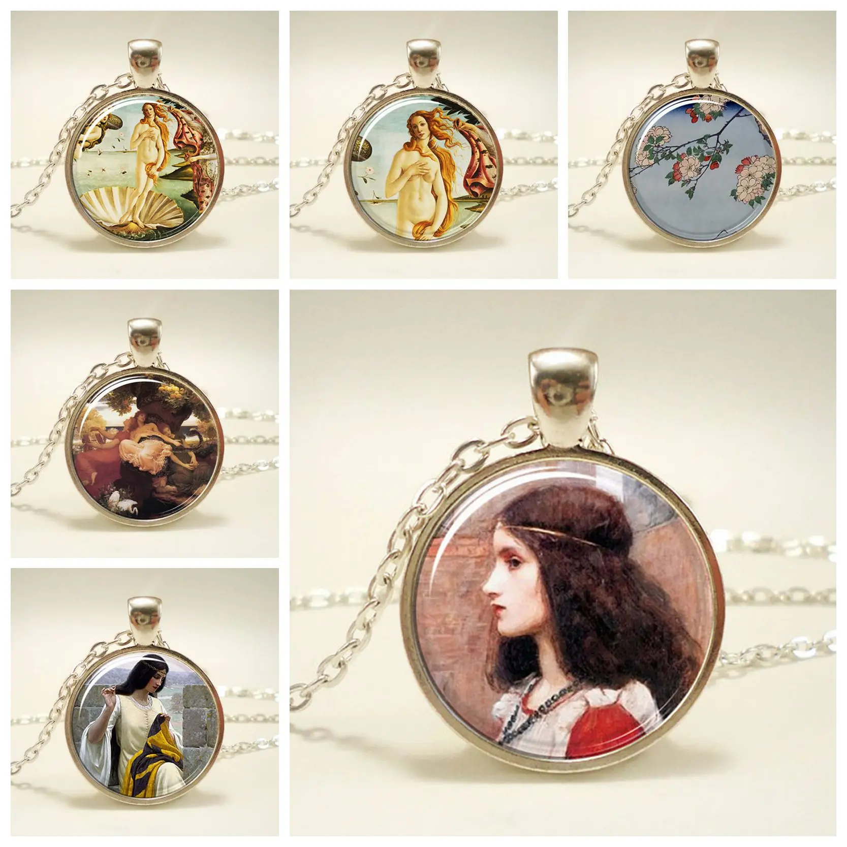 Художественное ожерелье s художник Джон Уильям водяной домик ювелирные изделия