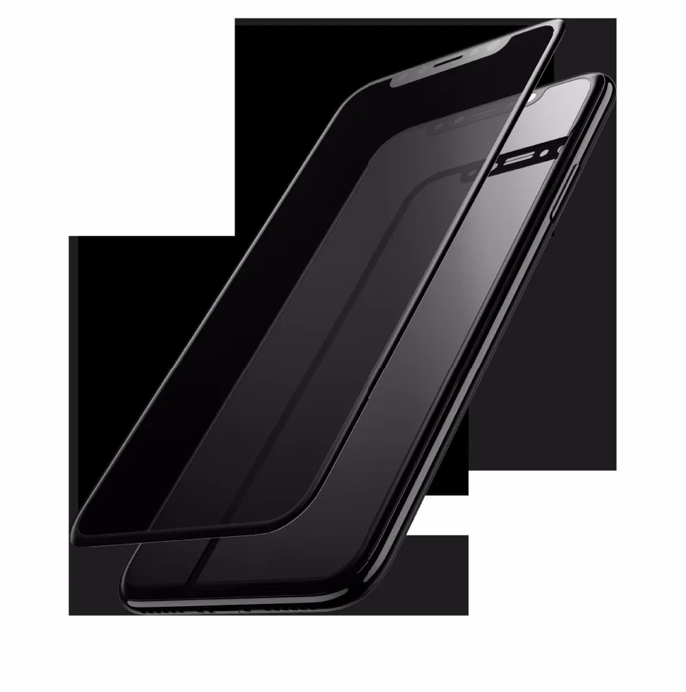 Для iphone 8 Новый 9 H жесткий 2.5D Arc край Полный Экран протектор Закаленное Стекло