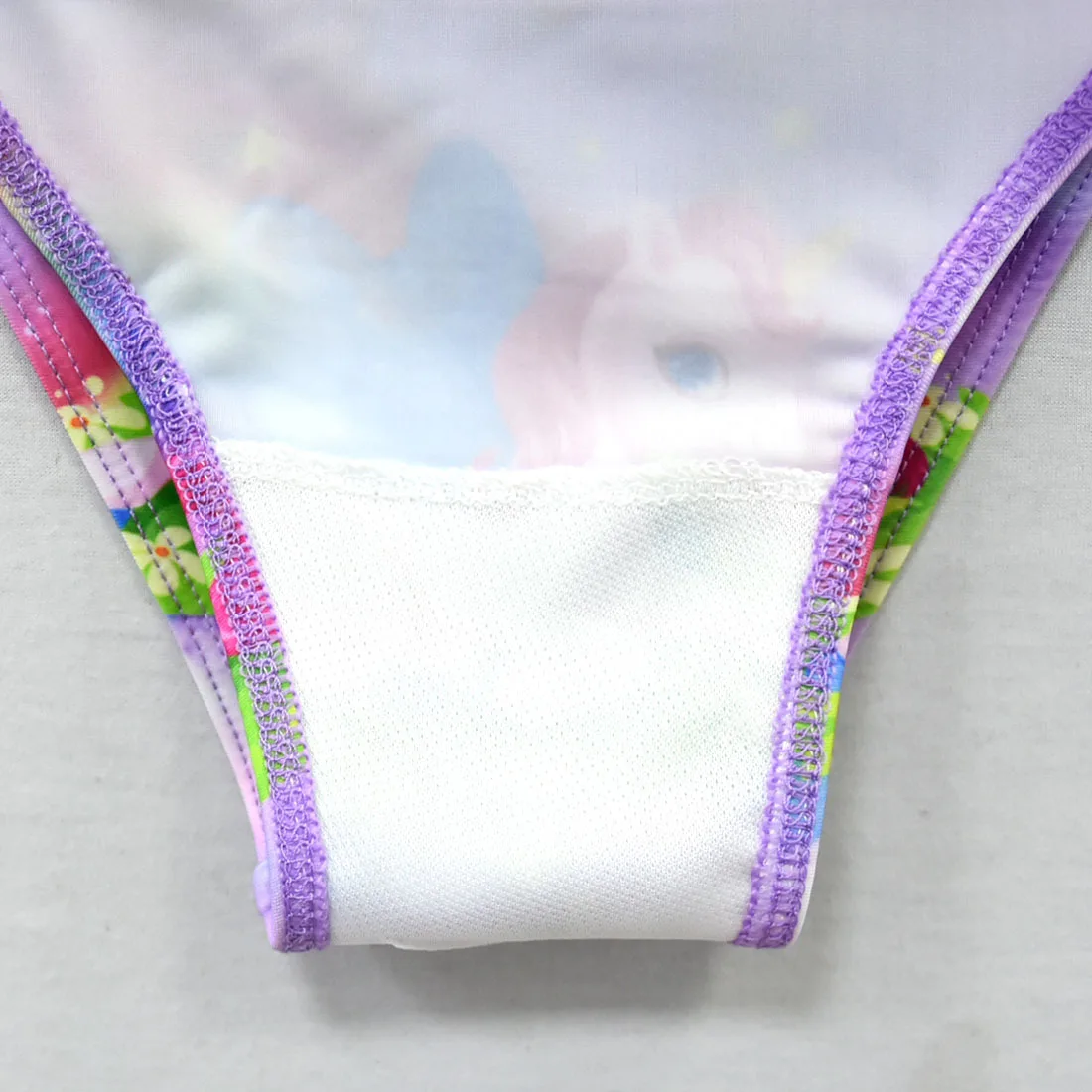 New Unicorn Girls Swimsuit Two Piece 3-12 Years Children's Swimwear Unicorn Bikini Set For Girl Swimming Beachwear G48-8073
