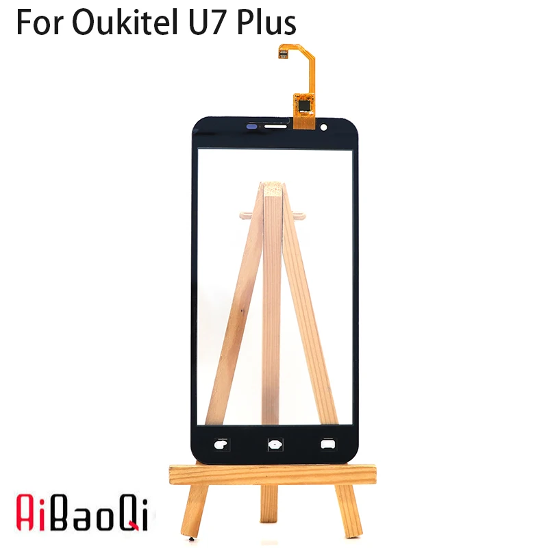 Для Oukitel U7 Plus Передний сенсорный экран дигитайзер стекло оригинальные запасные