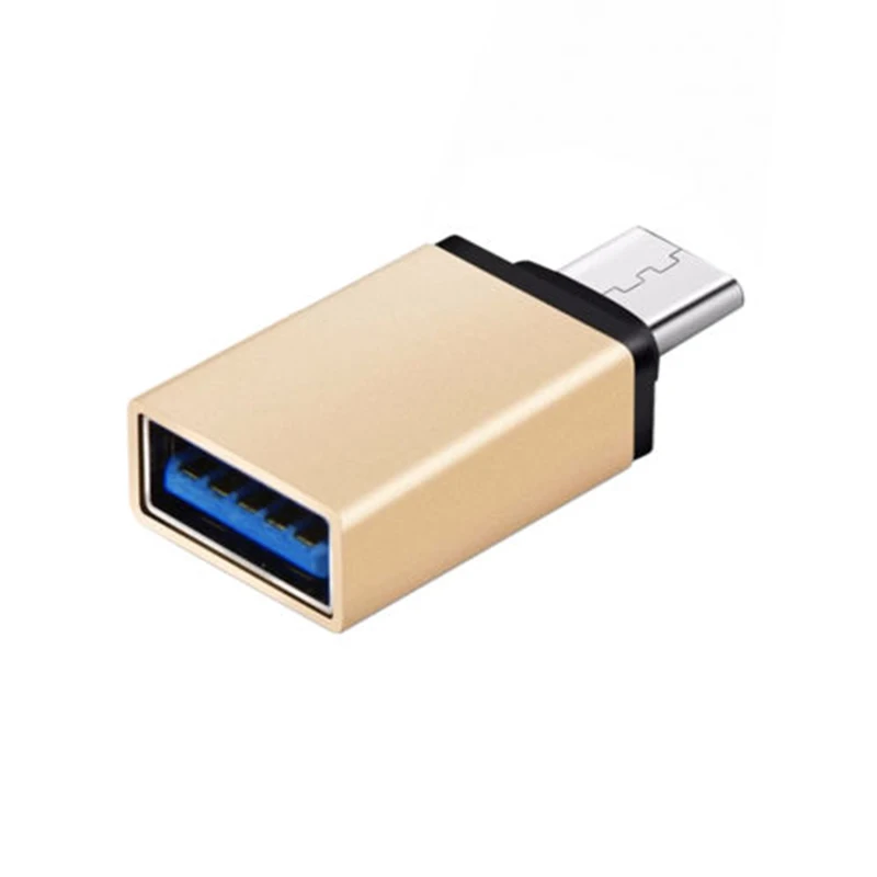 Адаптер конвертер Type C к USB 3 1 5 Гбит/с портативный для мобильного телефона