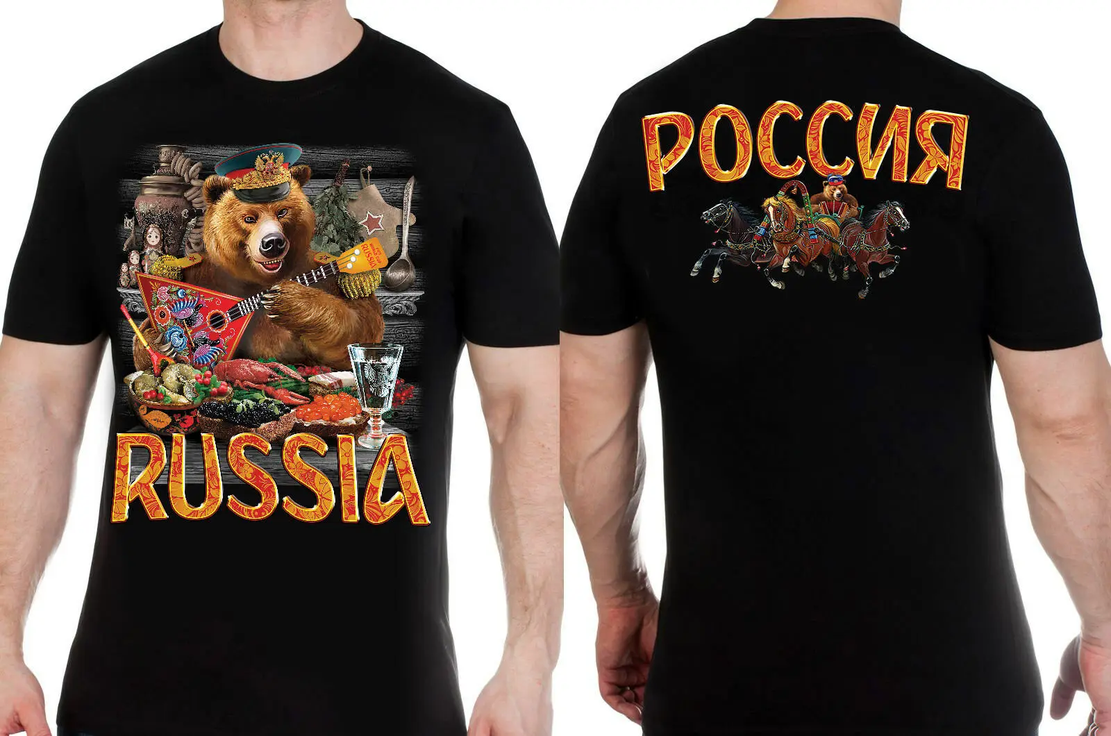 Футболка с надписью на русском языке футболка s российский Путин военная