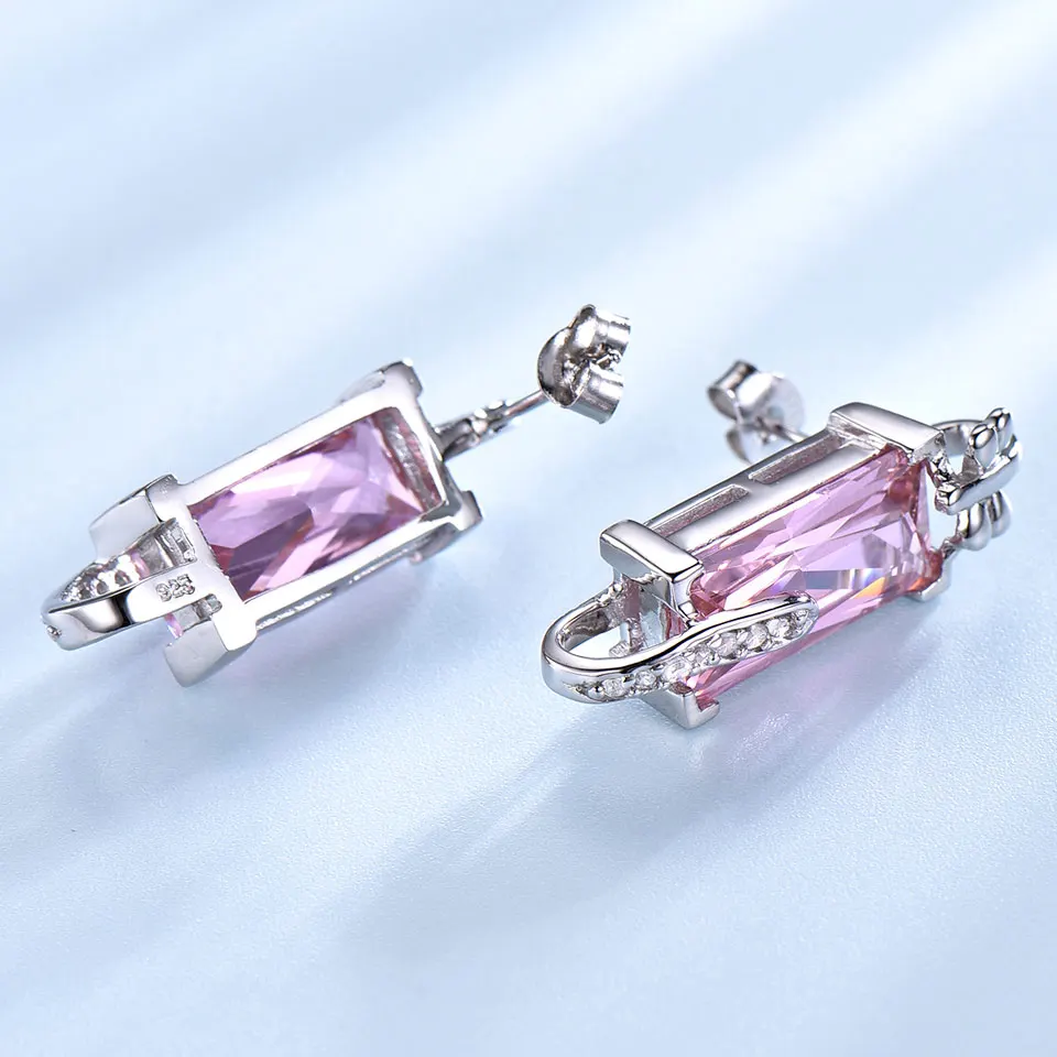 Серьги-подвески женские из серебра 925 пробы с фианитом | Украшения и аксессуары