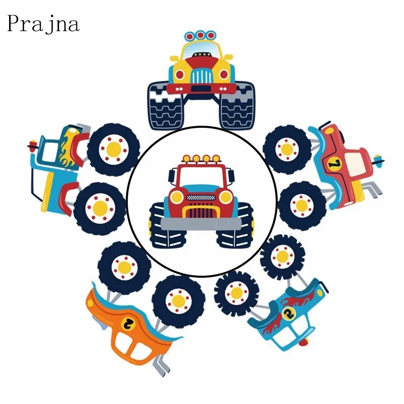 Виниловые термонаклейки для футболок Prajna Car Truck Термопаста детской