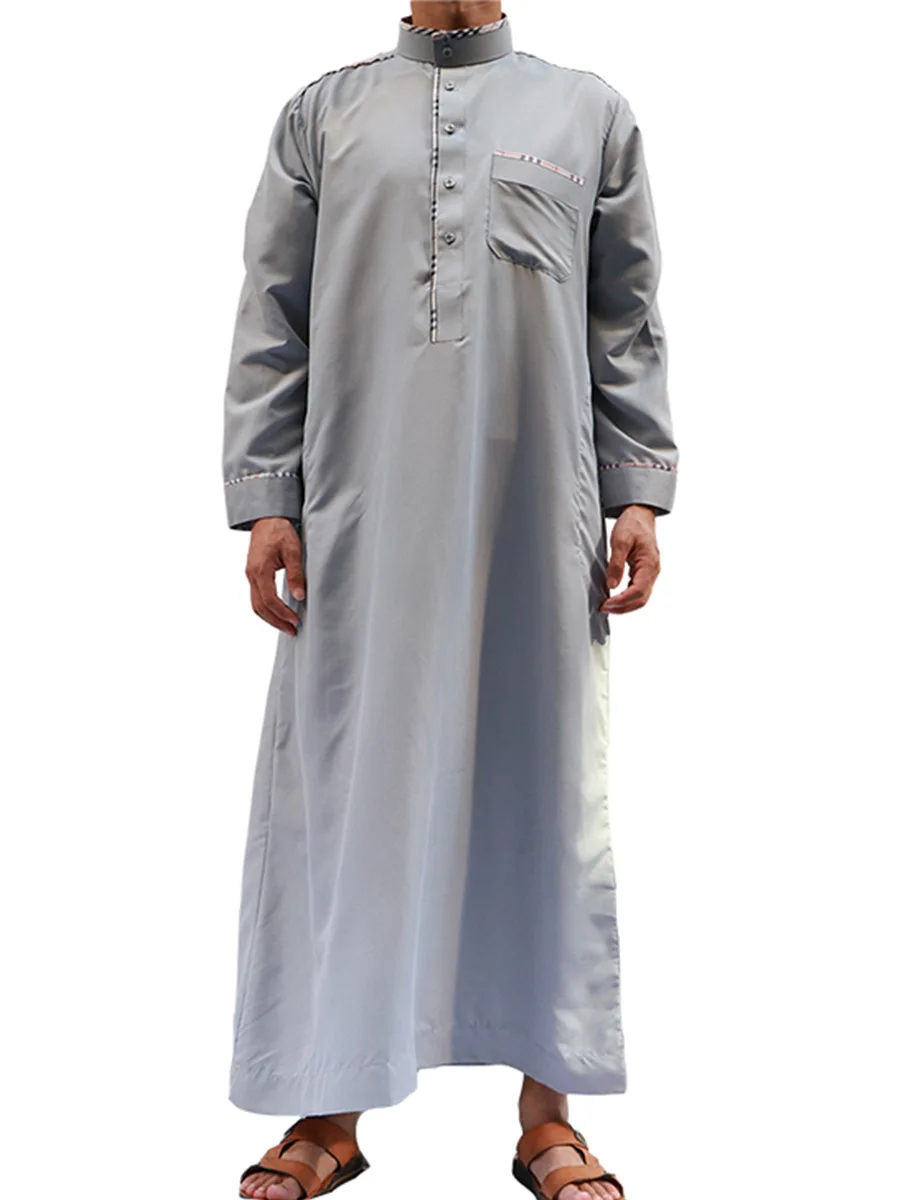 Оптовая продажа мужских халатов в мусульманском стиле для молитв Дубае (старых
