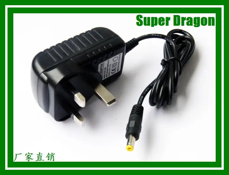 Британский стандарт BS адаптеры три металлический штырь британский 5V2A DC4.0 * 1.7 мм