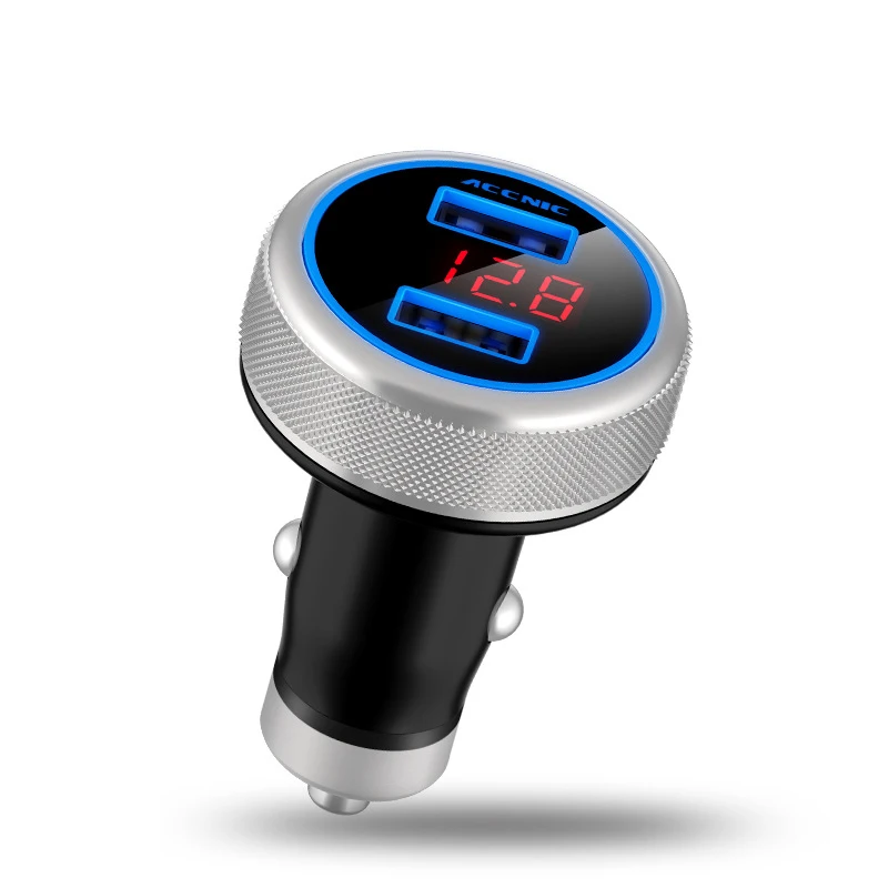Bluetooth FM передатчик Автомобильный MP3 плеер монитор напряжения Handsfree быстрое
