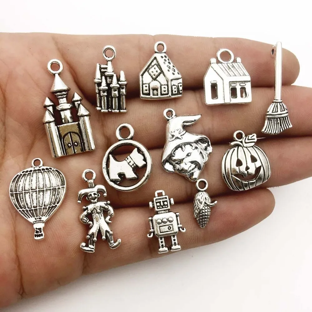 72 шт. Подвески волшебник Оз товары для рукоделия смешанные бусины подвески