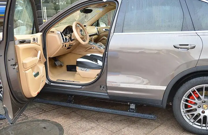 

Hot sale aluminium alloy side step running board Electric pedal for 2011-2017 Cayenne