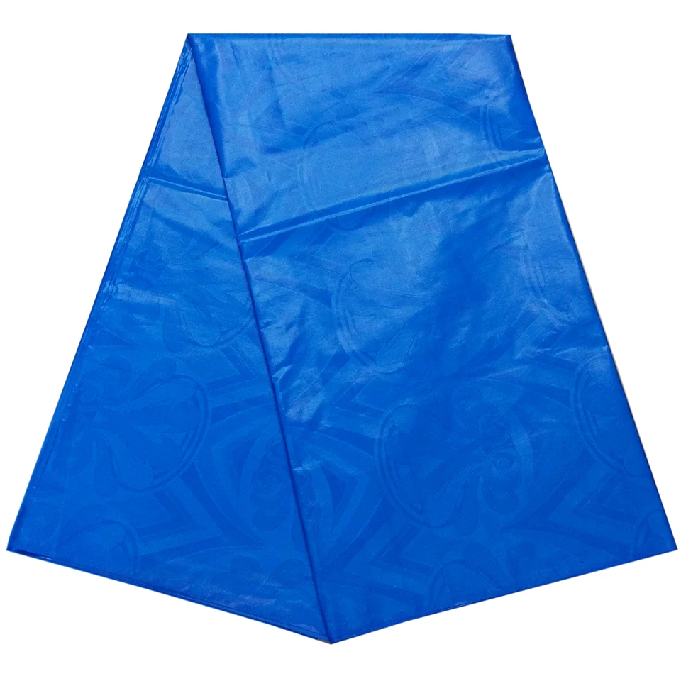 LBLBS 2 Новое поступление! Африканский Базен парча в Гвинейском стиле коричневом