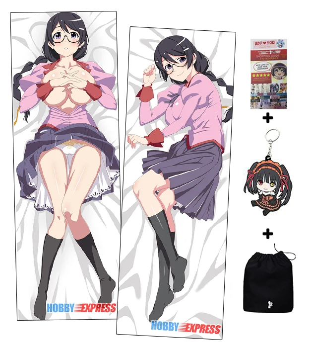 Хобби Экспресс аниме дакимакура японская подушка для обнимания Tsubasa Hanekawa