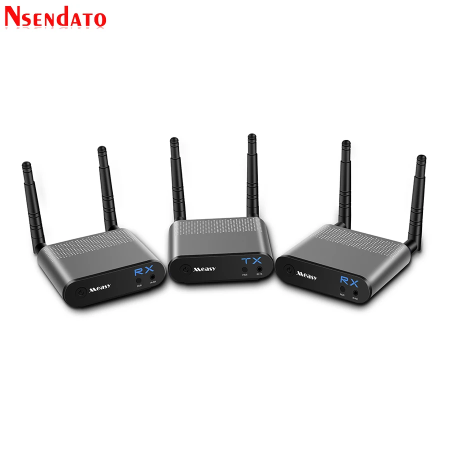 Measy Air Pro 2 100 м/330FT 2,4 ГГц/5,8 ГГц Беспроводной Wi-Fi HDMI Аудио Видео удлинитель передатчик Отправитель приемник комплект с ИК-сигналом