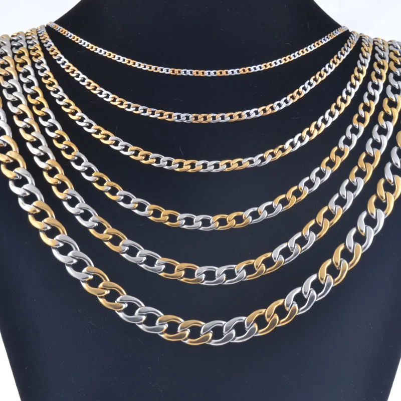 Цепь кубинская из нержавеющей стали 6 0 мм|fashion jewelry|jewelry fashionwomen jewelry |