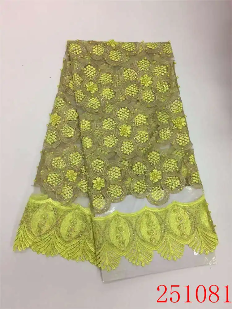 Модные Бусины Вышивка Тюль Ткань 2017 высокое качество французского фатина шнур