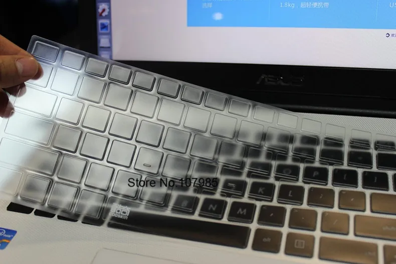 Ультратонкий защитный чехол для клавиатуры из ТПУ Asus Y581C Y582C Y582MD Y583LD S550C S56C S56X VM580L