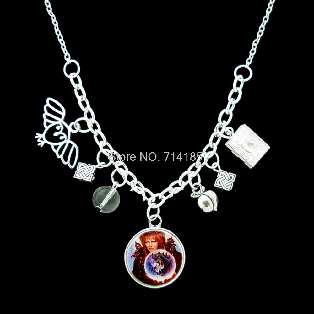 

12pcs pretty little liars inspired Charm necklace silver tone