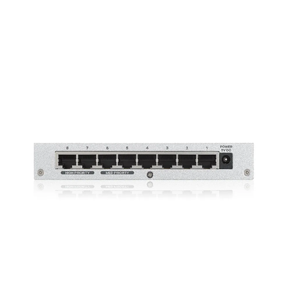 Настольный гигабитный коммутатор Ethernet 5 портов RJ45 10/100/1000 Мбит/с сетевой QoS порт VoIP