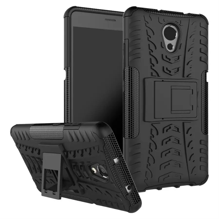 Чехол для Lenovo P2 Heavy Duty Armor противоударный Гибридный Жесткий Мягкий Силиконовый