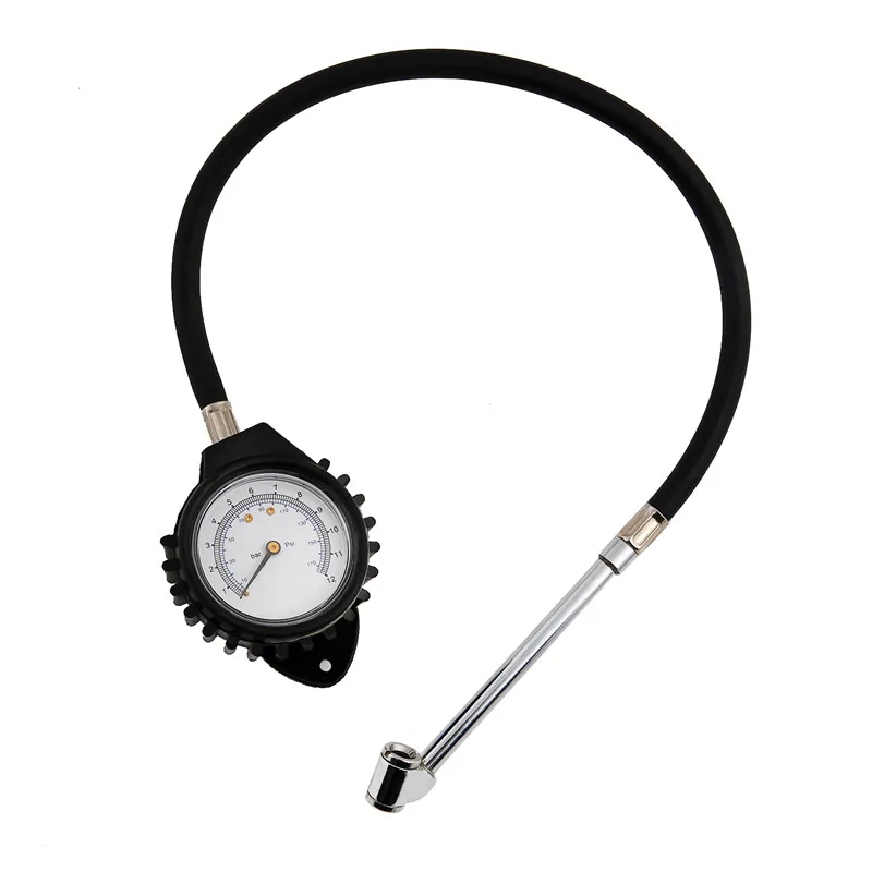 2.5'' Wheel Pressure Gauge Tire Air Measurement For Car Truck Motorcycle 170PSI/12BAR | Автомобили и мотоциклы