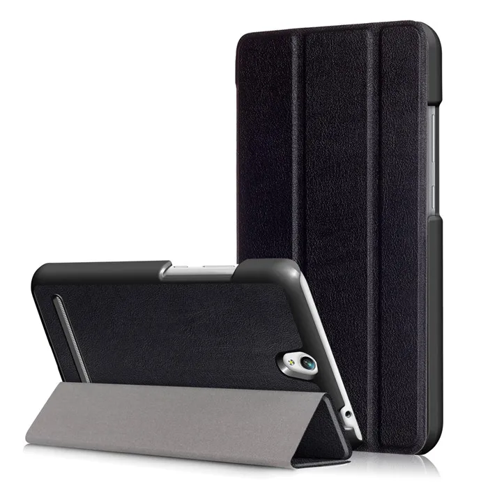Закаленное Стекло Экран Protector + Folio Stand PU кожаный чехол для Asus ZenPad c 7.0 z171kg 7