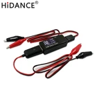 USB-тестер высокого качества для автомобиля, тестер емкости и напряжения, вольтметр, тестер для батареи, крокодиловый провод, зажимы типа крокодил