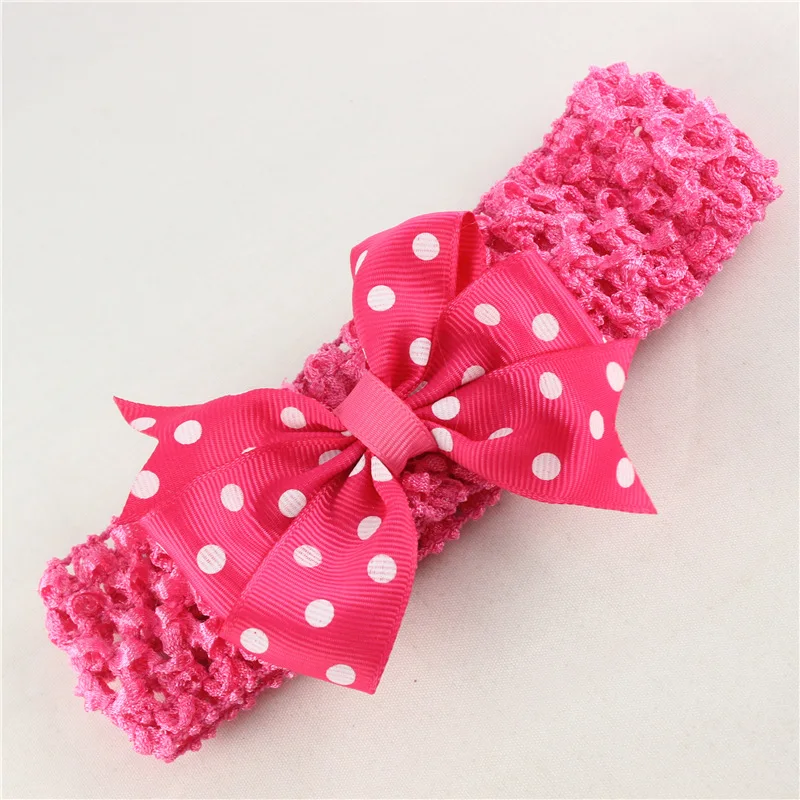 2 шт./партия детские вязаные эластичные резинки головная повязка для