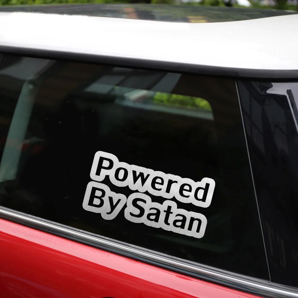 Rylybons Powerded сатаны бампер автомобиля наклейки и стайлинга автомобилей украшения