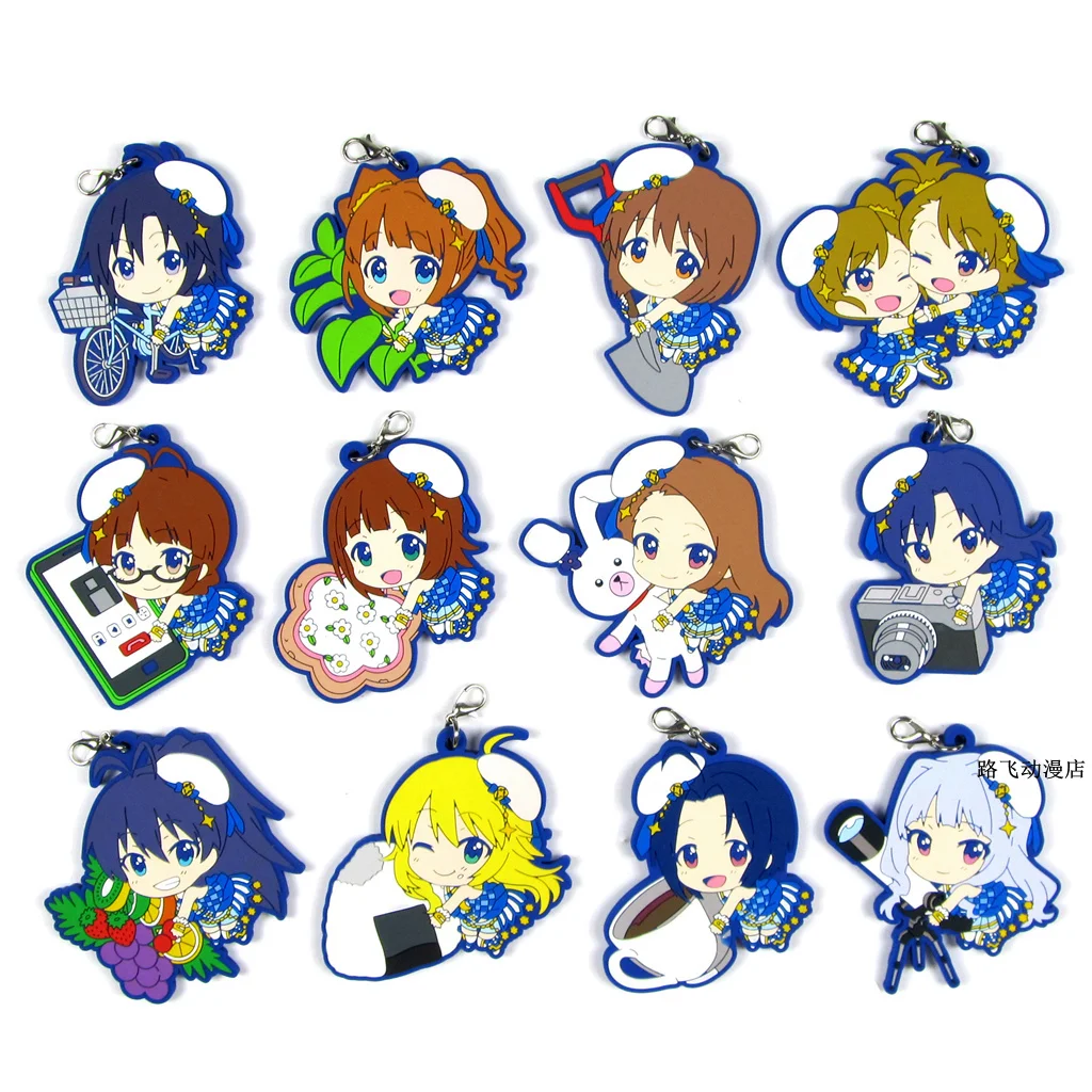 Аниме Idolm @ ster: Платиновые звезды фигурка Amami Haruka Hagiwara Yukiho Kisaragi Chihaya модель