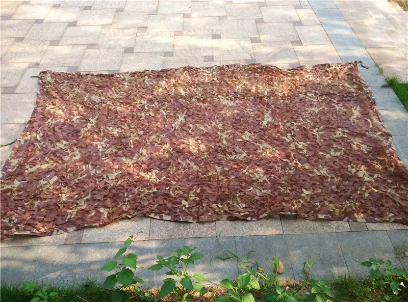 Desert camo 2X6m Многоразмерная, многоцветная двухслойная лесная и пустынная Маскировочная Сетка на заказ Солнцезащитная сетка настраиваемый размер - Цвет: Desert camo 2X6m