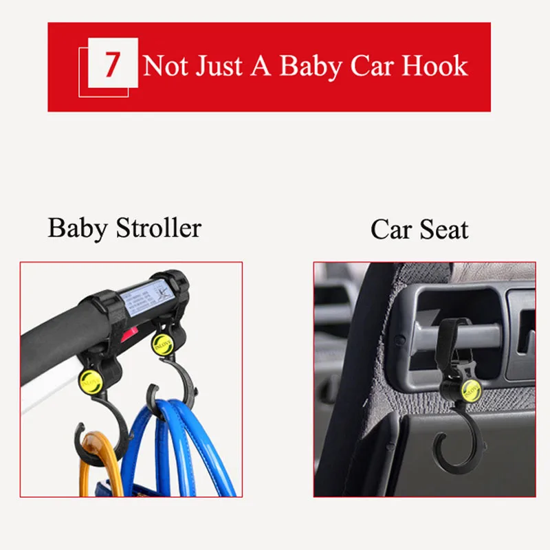 Аксессуары для детской коляски крючок аксессуары коляска вращающаяся на 360