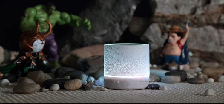 Bluetooth динамик мини беспроводной громкий динамик трещины светодиодный TF USB Сабвуфер bluetooth динамик s mp3 стерео аудио музыкальный плеер