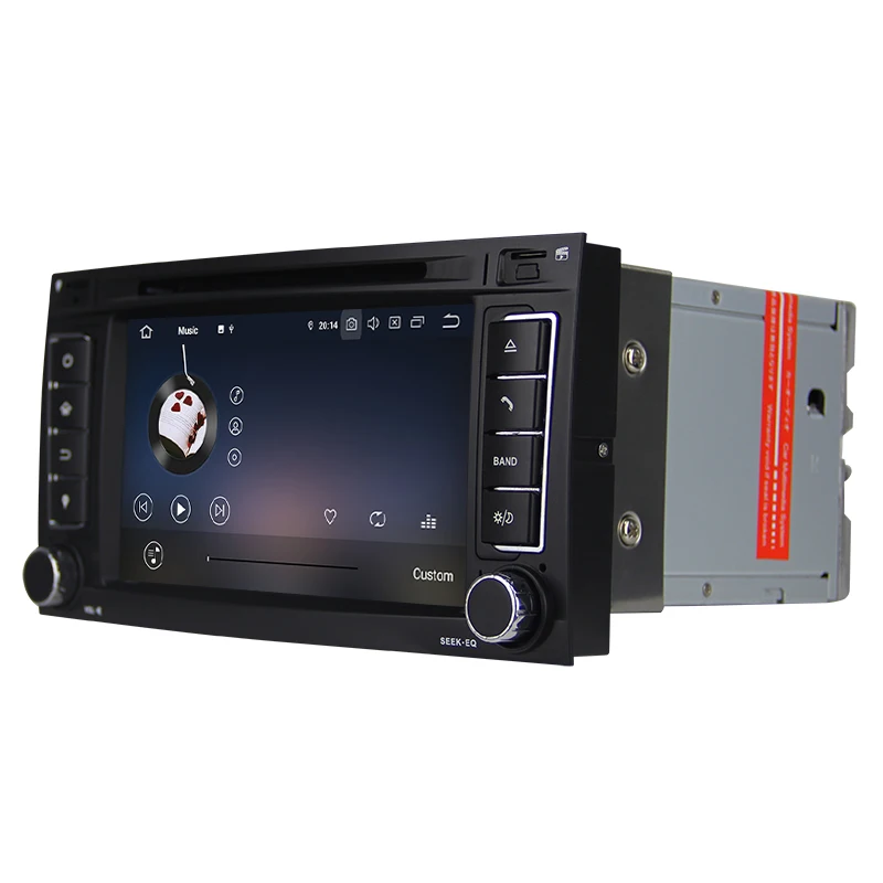KSAOTU 7 &quotDAB + 4G Android 9 0 автомобильный DVD плеер SD GPS для VW Touareg T5 Multivan | Автомобили и