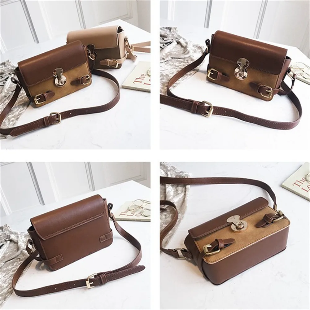SFG дом нубук сумка Роскошные Сумки Винтаж золотой пряжкой небольшой Crossbody сумки