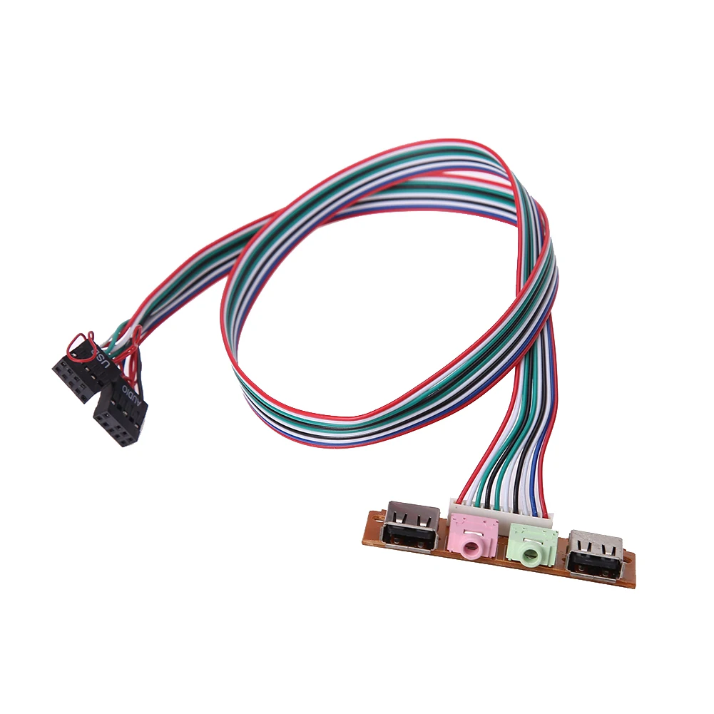 

Чехол-накладка для ПК, 2 USB 2,0, штекер 3,5 мм