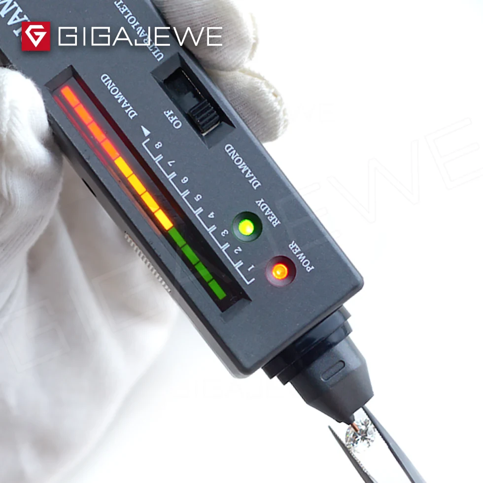 Камень муассанита для помолвки GIGAJEWE 9 Х9 мм желтый цвет|Бусины| |