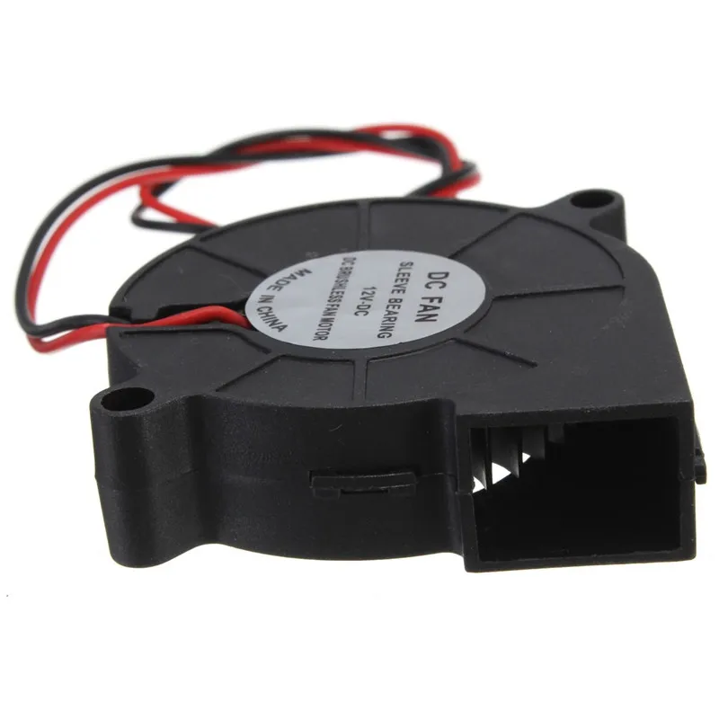 Двойной 12V DC 50mm Blow радиальный вентилятор охлаждения для электронных 3D принтеров