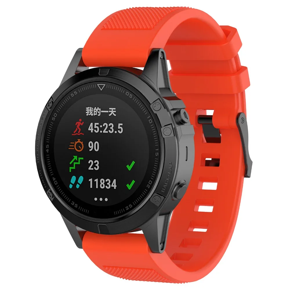 Браслет для часов FIFATA 22 мм с текстурой Garmin Fenix 5 браслет Forerunner935