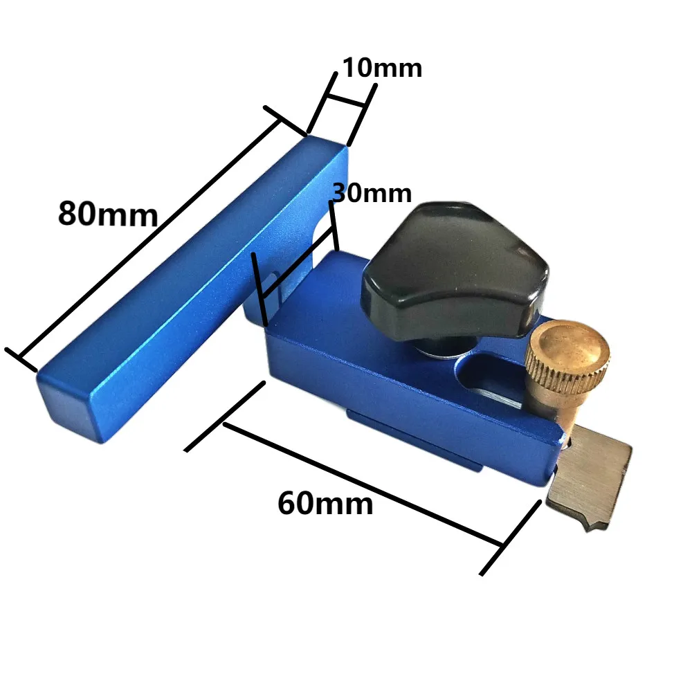 

400-800mm Model 45mm Chute Aluminium Alloy T Tracks Slot NEW Wood Working Standard Miter Track Stop Woodworking Tools