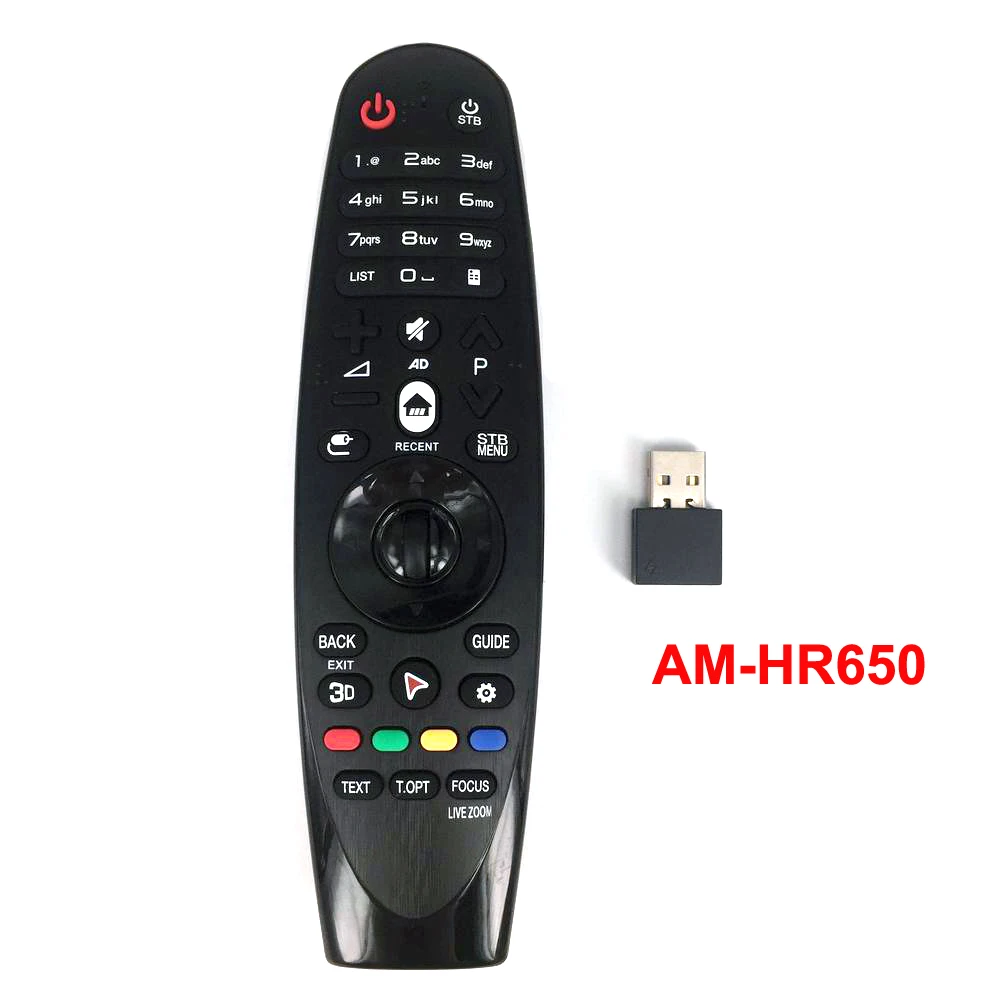 Новый пульт дистанционного управления w/ USB AM HR600/650 HR650A HR18BA HR19BA для LG Magic Remote AN MR600