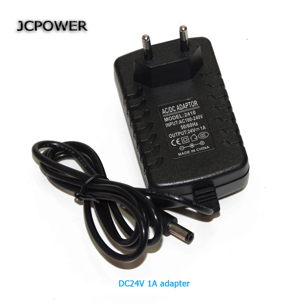 JCPOWER светодиодный переключатель питания адаптер трансформатор 24 В 1A 2A 3A 5A для