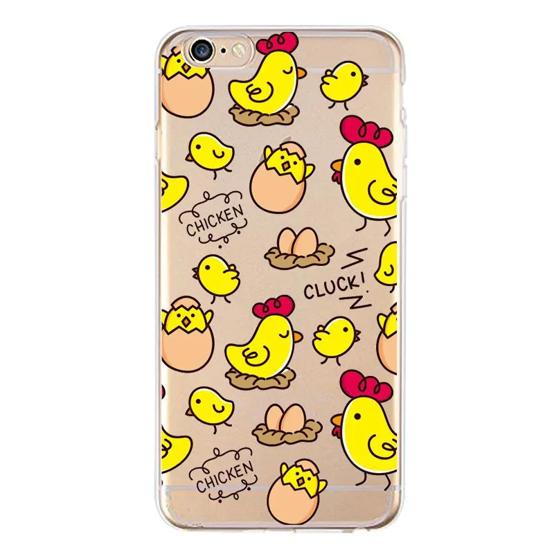Мягкий прозрачный ТПУ чехол для iPhone 4/4S 5 5S 6 6plus 7 8plus x силиконовый с подсолнечником