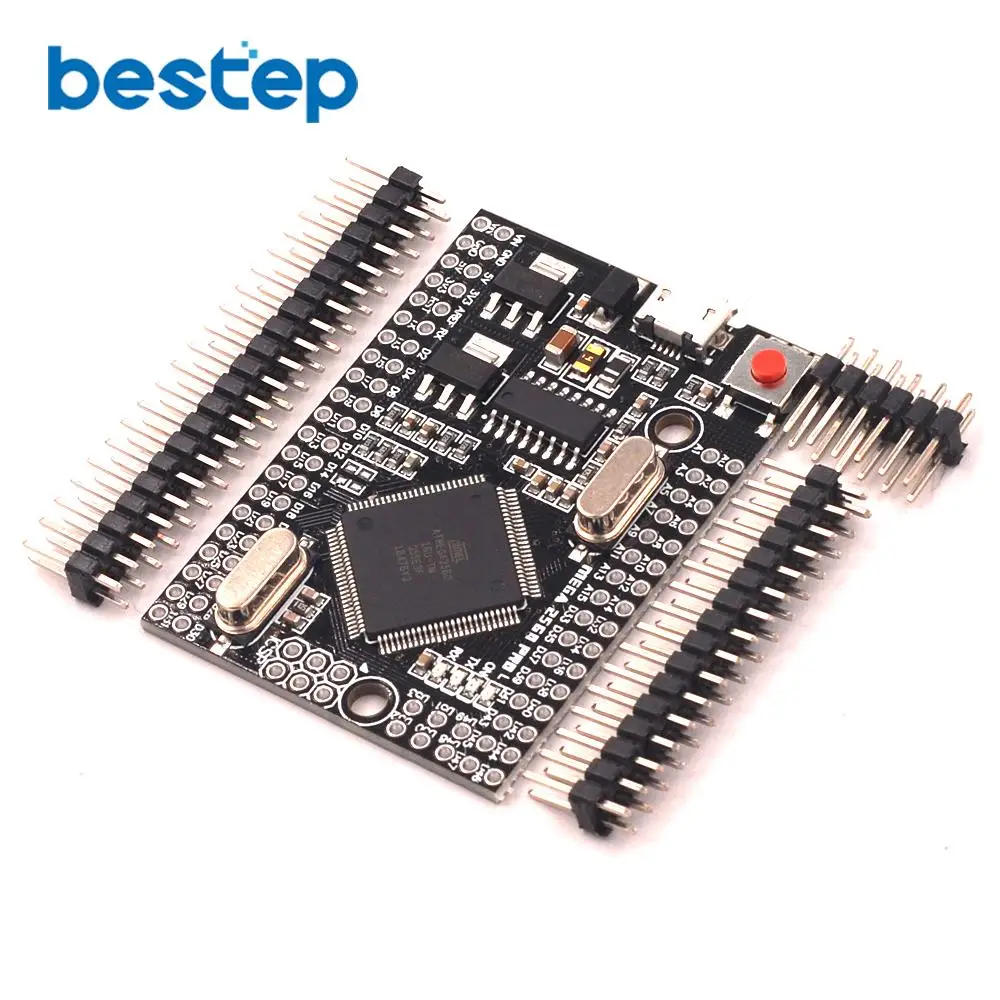 Встроенный чип MEGA 2560 PRO CH340G/Φ с штыревыми разъемами совместимый arduino Mega2560