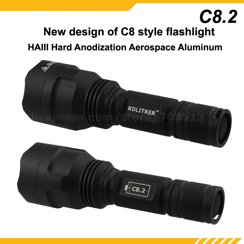 Новый KDLITKER C8.2 Cree XP L HD белый 6500K/нейтральный 5000K/теплый 3000K 1200 люмен светодиодный