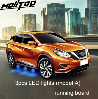 Новейшая популярная боковая панель для бега Nissan Murano светодиодный светильник