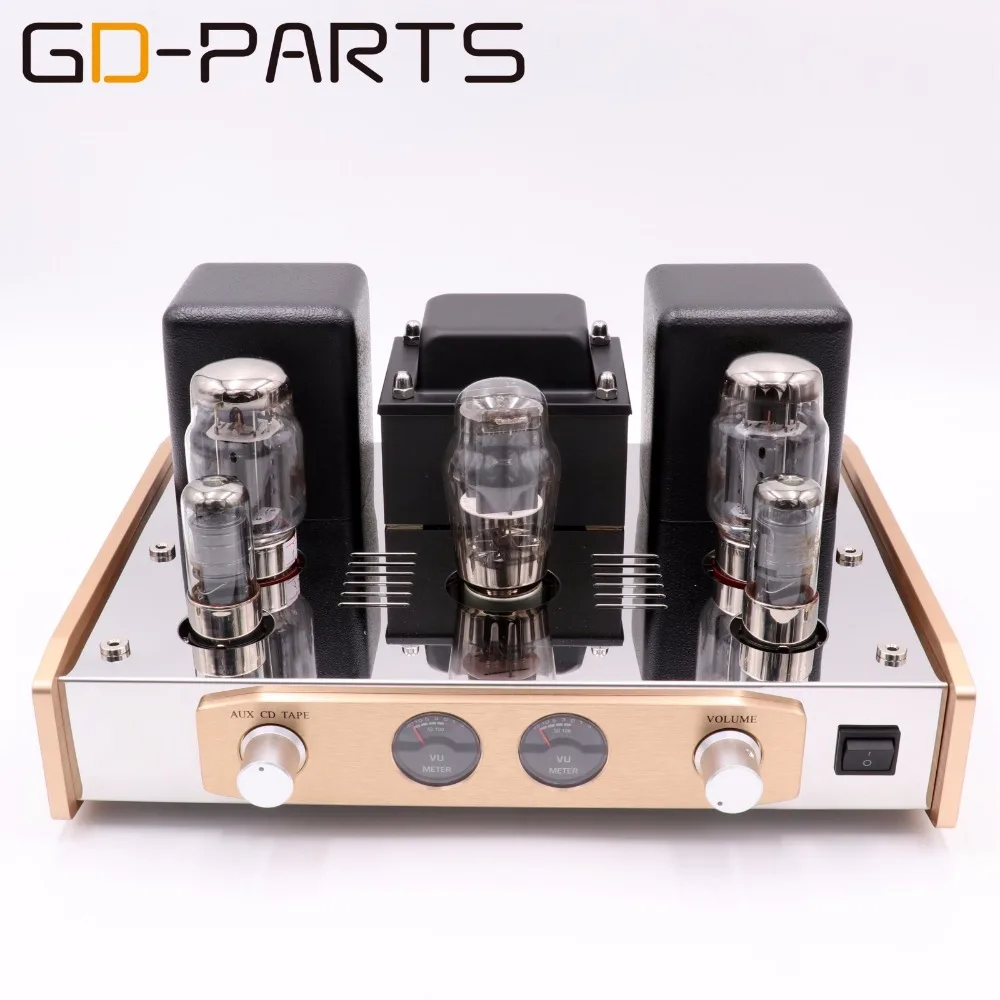 Одиночный конец KT88 вакуумный ламповый усилитель стерео класса A Hifi аудио винтажный ламповый встроенный усилитель 18 Вт ручной проводной PSVANE KT88 трубы
