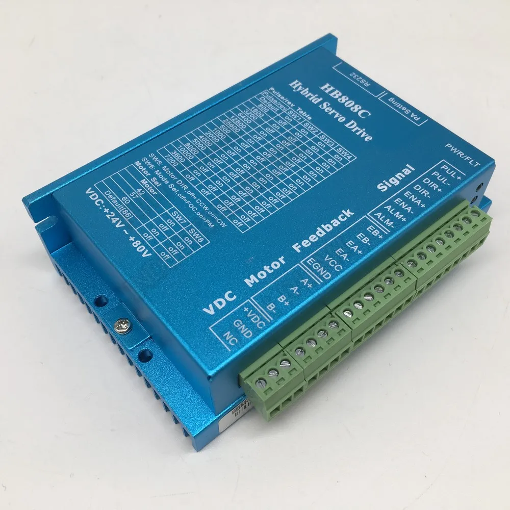 2.2Nm Nema23 57MM DC DSP 2PH Closed Loop Stepper 57 Motor Driver Kit Hybird Encoder Easy Servo for CNC Router Lathe Robot Laser |