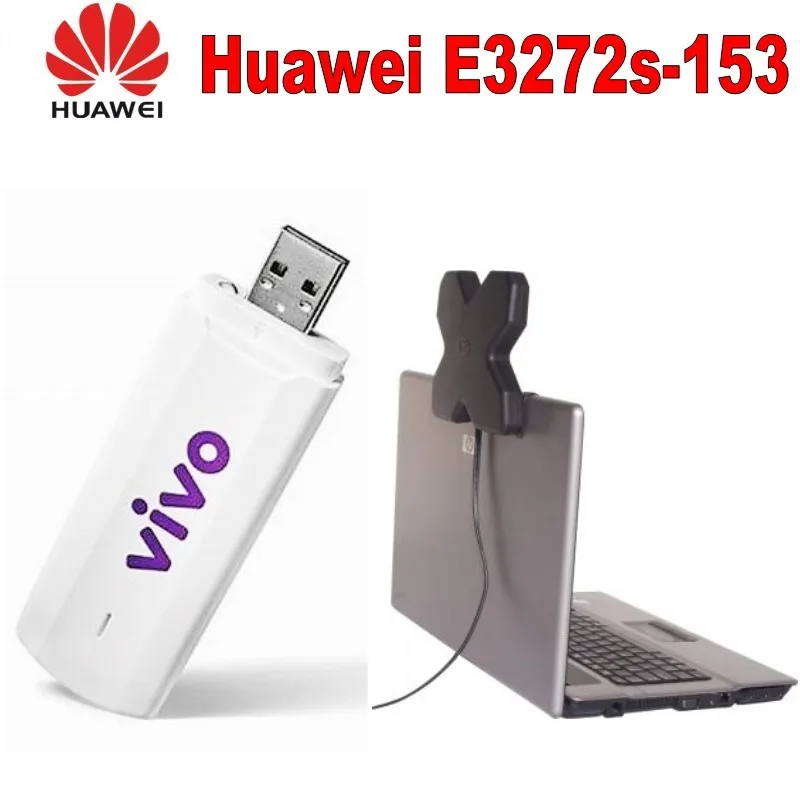 Разблокировка 150 Мбит/с HUAWEI E3272 e3272s-153 4G LTE cat4 модем usb палка с 4g антенной |