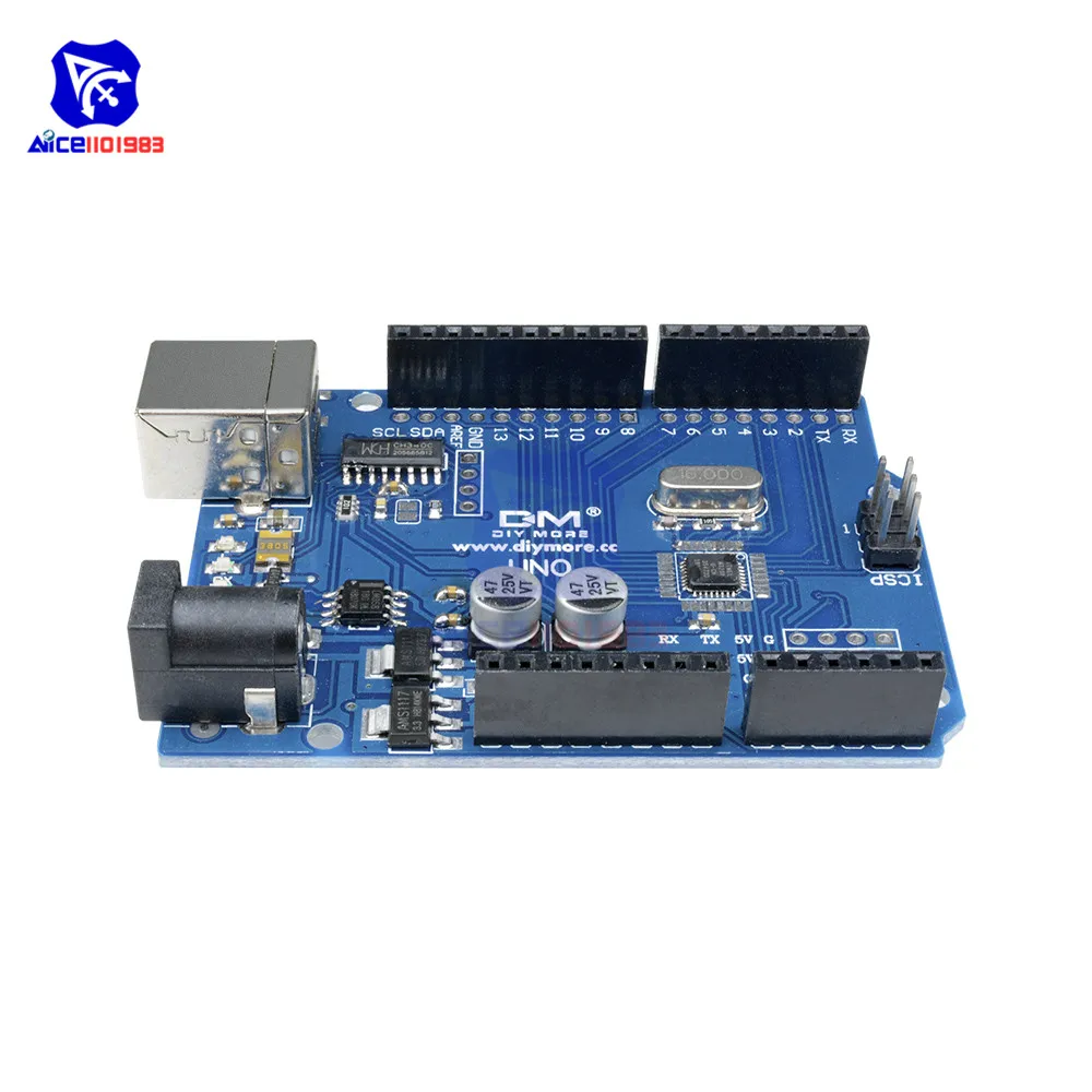 CH340 CH340G usb type-B Mit ATmega328P 16 МГц для Arduino UNO R3 Замена ATmega16U2 с Pin ONE