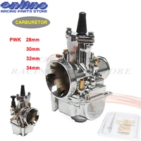 pwk 28 30 32 34 carburetor silver 28mm 30mm 32mm 34mm carburetor with power jet atv quad scooter motorcycle accessories
